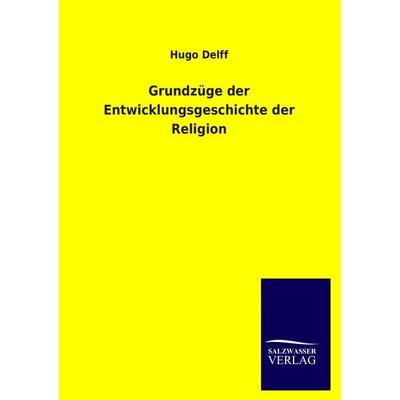 Grundzüge der Entwicklungsgeschichte der Religion, Taschenbuch von Hugo Delff, Salzwasser, 978-3-8460-2631-1