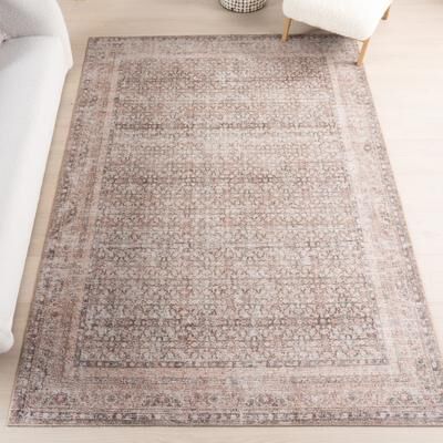 Nuloom Hillstone Collection Traditional Vintage Medallion Area Rug