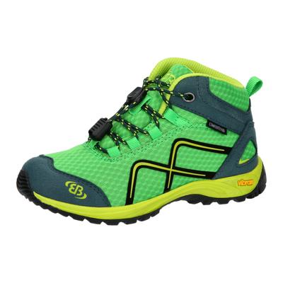 Wanderschuh BRÜTTING "Outdoorstiefel Guide High", Kinder, Gr. 31, grün, Synthetik, Schuhe Wanderschuh