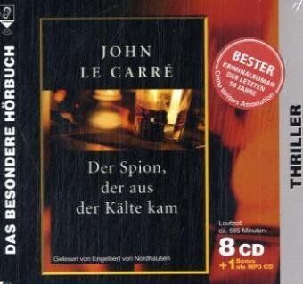 John Le Carré - Der Spion, der aus der Kälte kam (8 Audio-CDs + 1 MP3-CD) - Preis vom 18.10.2026 19:22:15 h