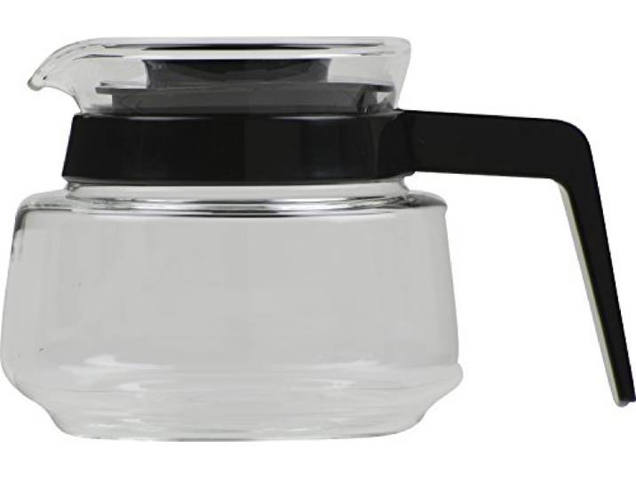 Melitta Aromaboy glazen kan, zwart