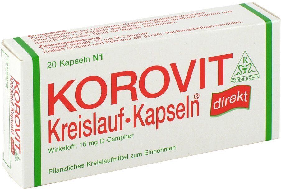 Korovit Kreislauf Kapseln