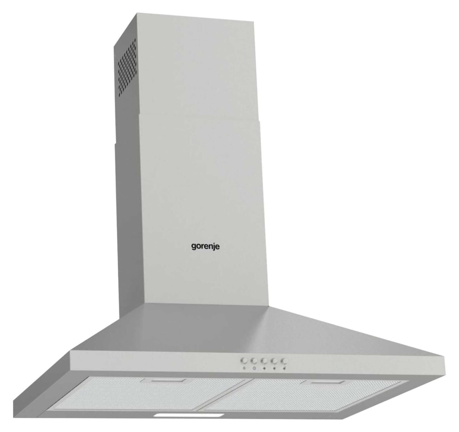 Gorenje WHC629E4X-DE Afzuigkap in roestvrij staal, 60 cm breed