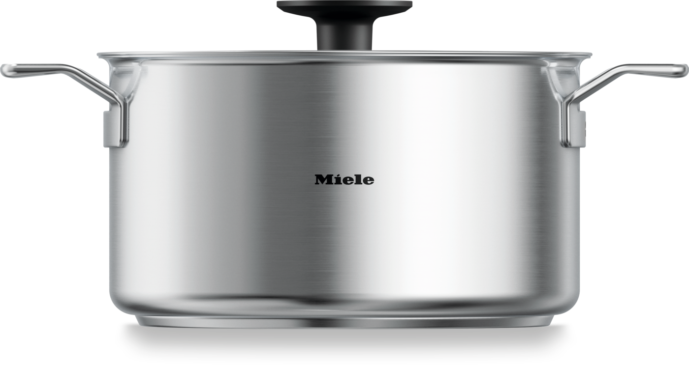Miele 12625750 KMKT 2460-3 Kochtopf (24 cm/6 l) Edelstahl