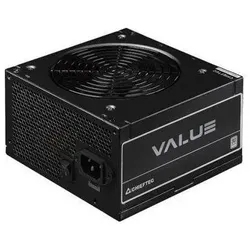 Chieftec Power Supply 600 Watts Efficiency 80 PLUS PFC Active APB-600B8-BK (600 W), PC Netzteil, Schwarz
