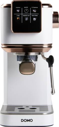 DOMO ESPRESSOMASCHINE 20Bar Espressomaschine Weiß