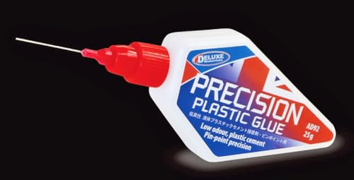 Deluxe Materials AD92 Precisie kunststoflijm voor alle schalen in Pinpoint applicatorfles 0,255 g