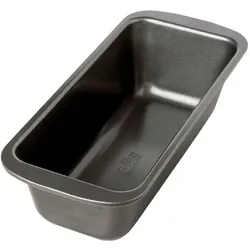 Kastenkuchform Easy Baking 25 cm Stahl Grau