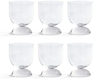 Zodax Madrid Glass Tumblers, Set of 6