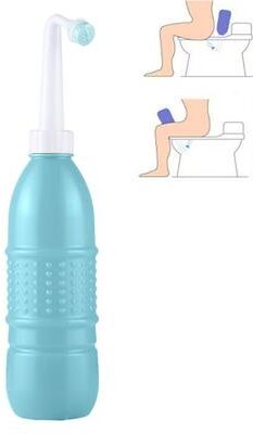 United Portable Travel Bidet Handheld Personal Hygiene Sprayer For Women blue