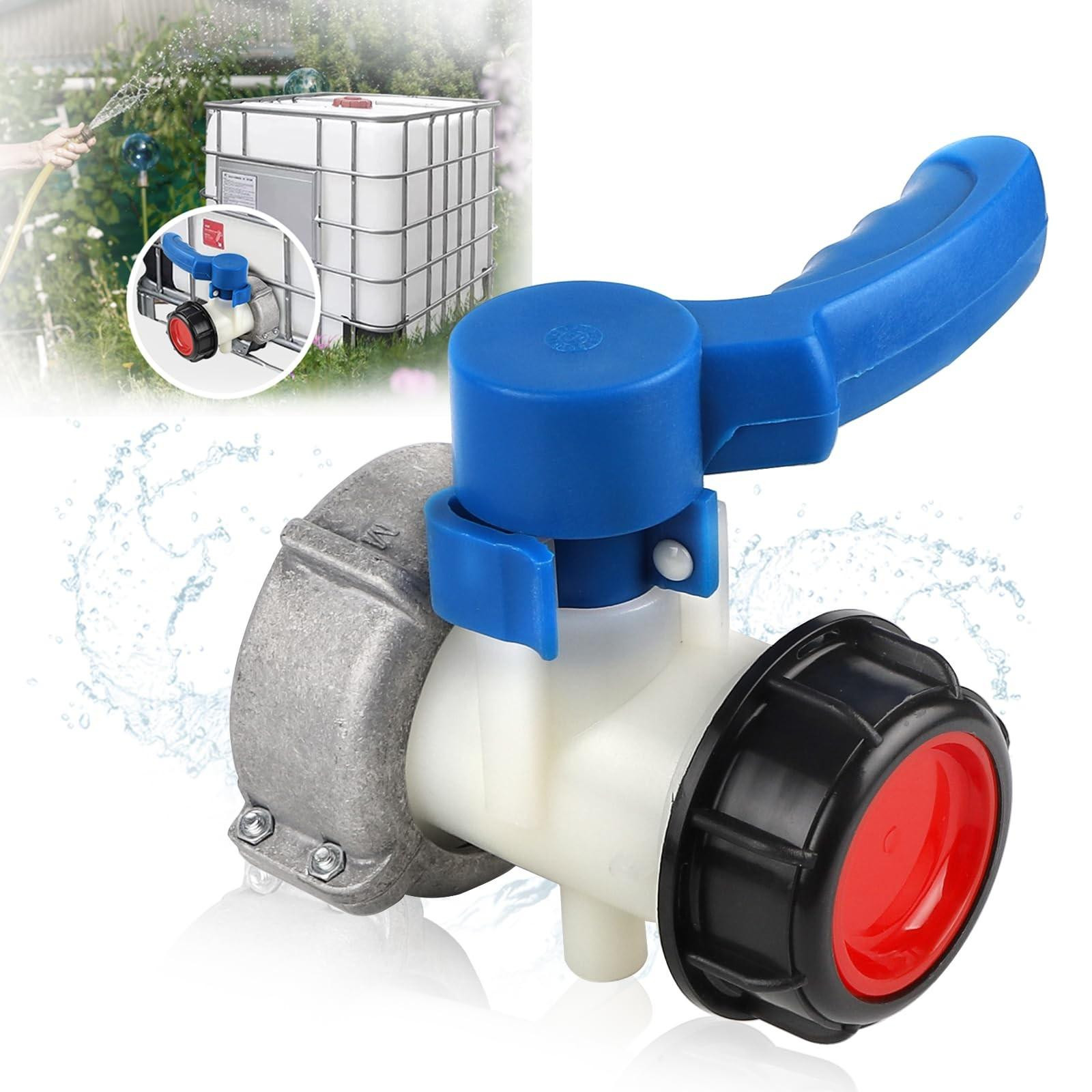 IBC Tankadapter met Afvoertap voor 1000L Tanks