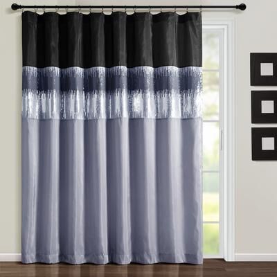 Lush Decor Night Sky Wide Width Single Curtain Panel (1Panel)