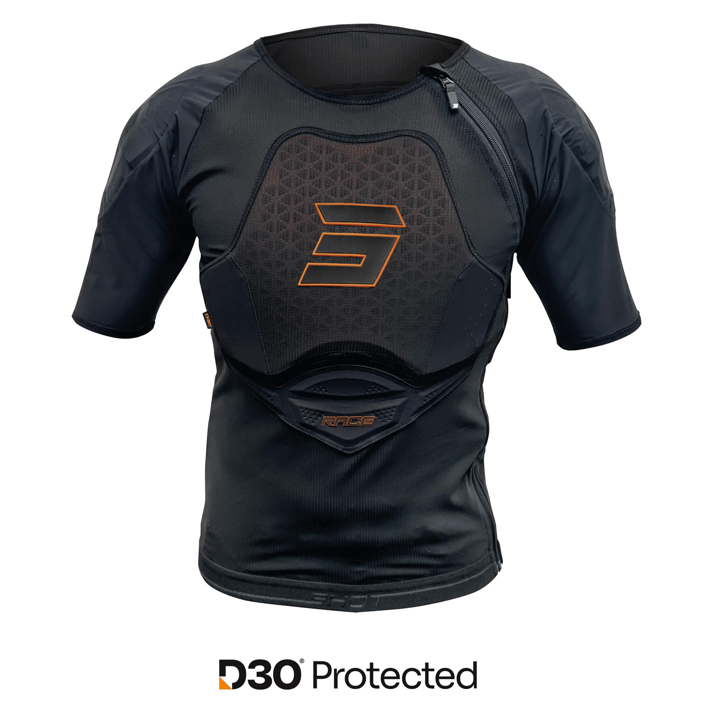 Shot racegear Protektorenshirt Shot (M, Brustprotektor, Rückenpanzer, Einzelstück) (A04-22A-A01-09)