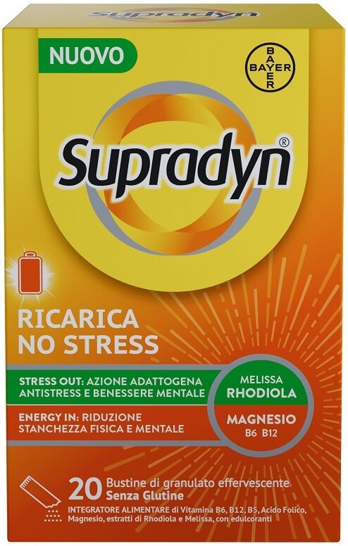 Bayer Supradyn RICARICA NO STRESS Bustine