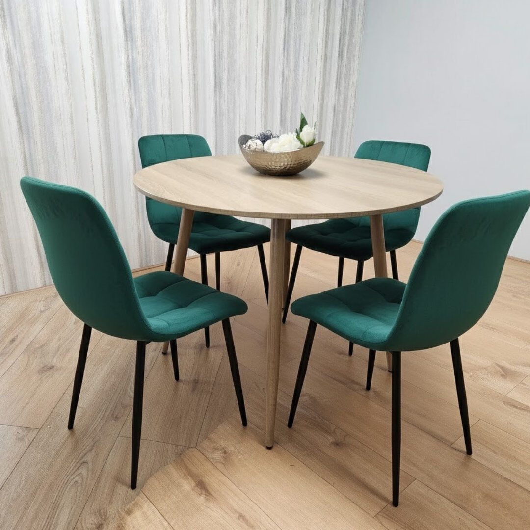 KOSY KOALA 4 -Person Dining Set Green 4