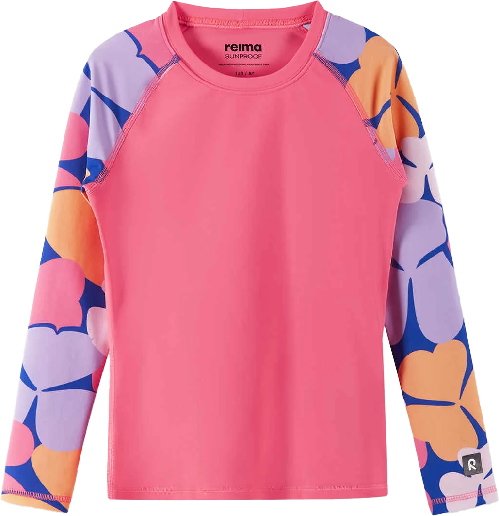 Reima Kids' Sukeltaja Sunproof Shirt Soft Coral 134
