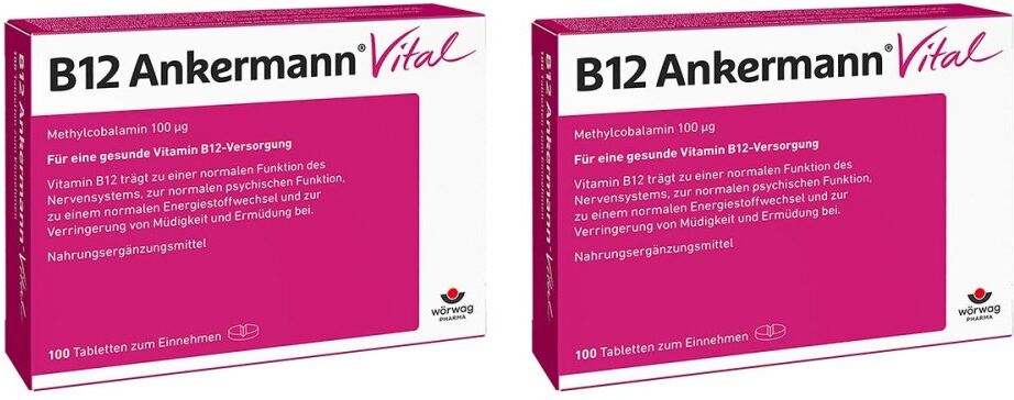 Wörwag B12 Ankermann Vital Tabletten