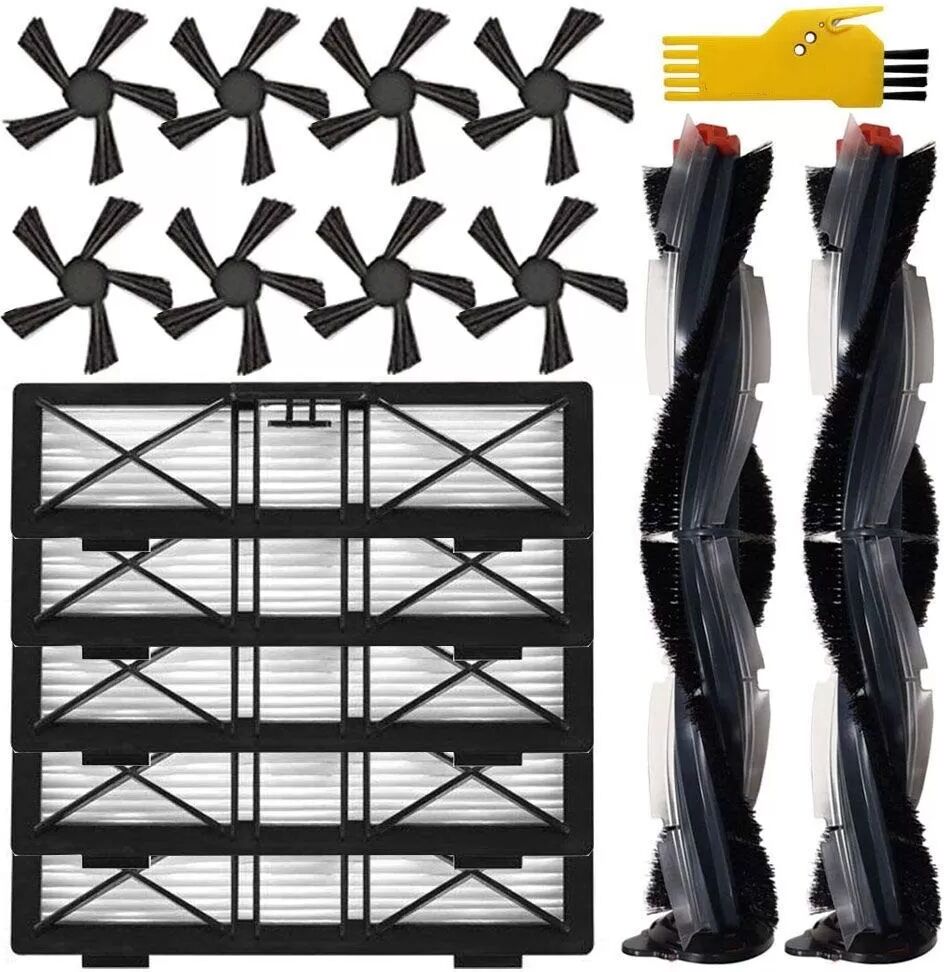 INF Accessoires 16 pièces pour Neato Botvac D75/D80/D85/D3/D4/D5/D6/D7