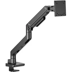 ACT Single monitor arm office premium, with gas spring (Tisch, 49", 20 kg), Monitor Halterung, Schwarz