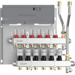 Danfoss Heizkreisverteiler Typ SGCi 6 HK u. Icon2 Hauptregler, TWA-A 230V