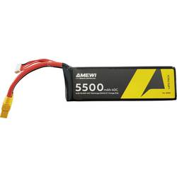 Amewi Modellbau-Akkupack (LiPo) 14.8 V 5500 mAh Zellen-Zahl: 4 Softcase XT90 28150