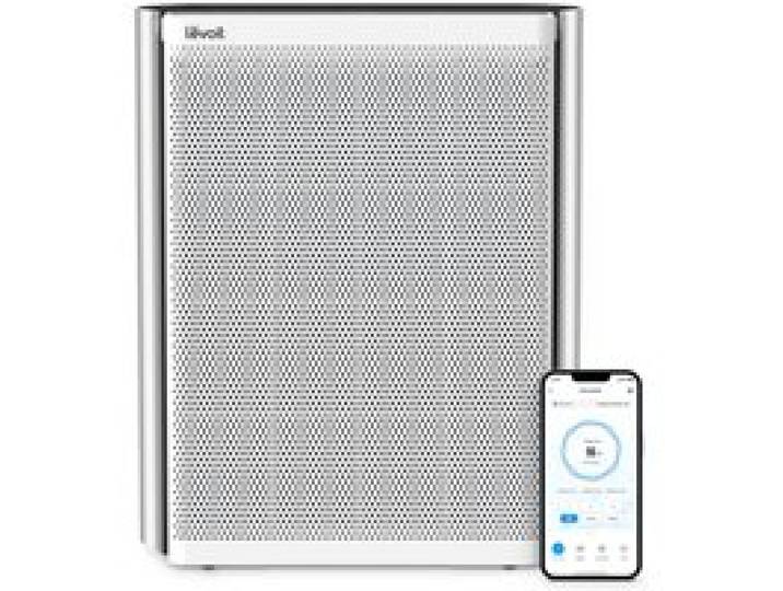 Purificateur dair - Levoit - Everest Air - Filtration 3 étapes - Surface jusqu’à 130 m² - Mode nuit - 70 W - Gris
