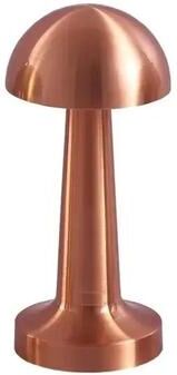 Uplift Treasures 3 Color Touch LED Rechargeable Retro Table Lamp b Red Copper