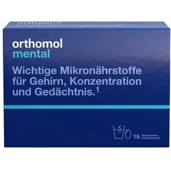 ORTHOMOL mental Granulat/Kapseln 15 Tage Kombip. 244,5 g