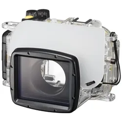 Canon Unterwassergehäuse WP-DC55 (Unterwassergehäuse, Canon PowerShot G7 X Mark II), Kameraschutz, Transparent, Schwarz