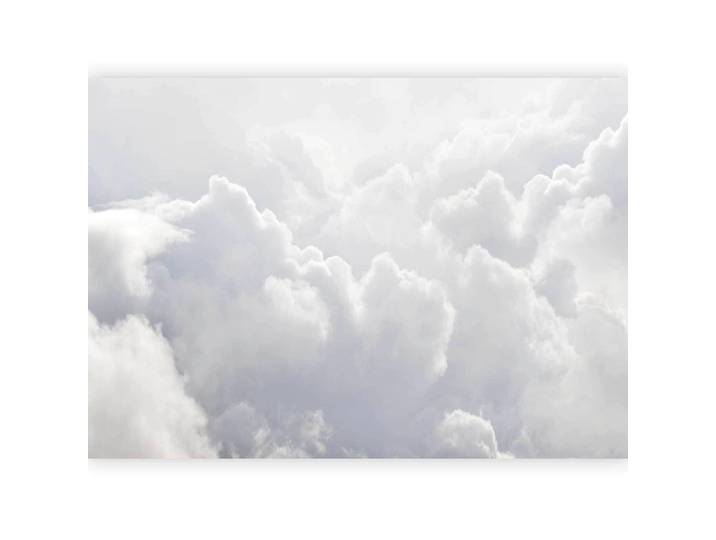 Fototapete Clouds Lightness Weiß/Hellgrau