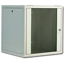 Digitus SoHoline DN-19 12-U (12 HE, 19 Zoll Rack), Serverschrank, Grau