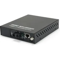 LevelOne Hersteller: RJ45 to SC Managed Fast Ethernet Media Converter Single Mode Fiber 20km Web managed und (Media Konverter), Zubehör Netzwerk