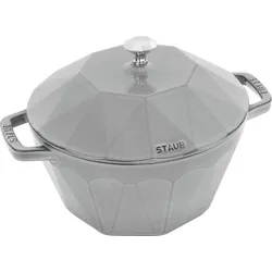 La Cocotte Diamant Topf 2,8 l, grau