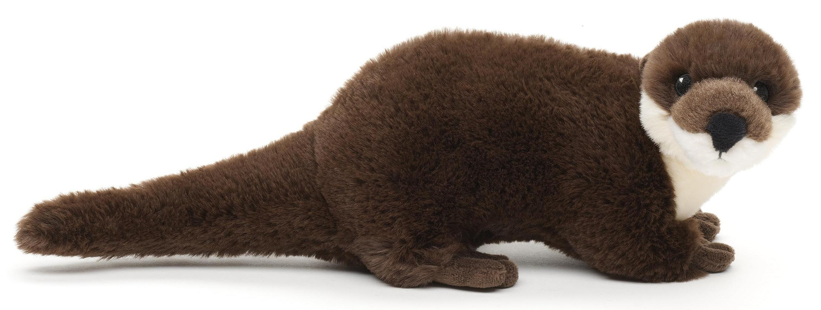 Uni-Toys Eco-lijn Pluche knuffel Otter staand 32 cm