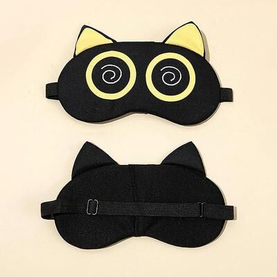 Uplift Treasures Cute Cartoon Sleep Eye Mask Anime Eye Cover For Kids And Travel eyes Spiral