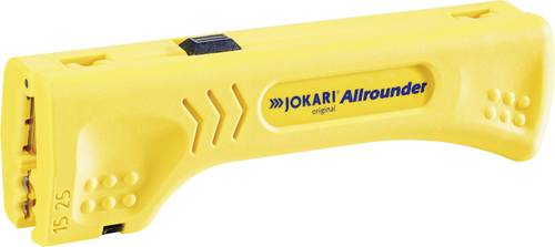 Jokari 30900 Allrounder Kabelentmanteler Geeignet für Rundkabel, Flachkabel, Koaxialkabel, CAT5-Kabel, CAT6-Kabel, CAT7-Kabel