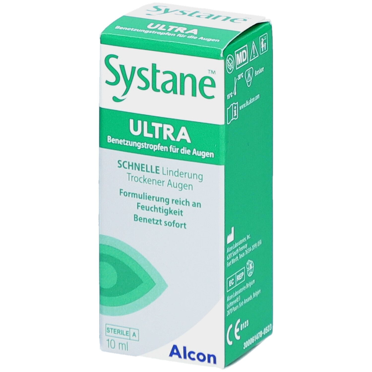 Systane Ultra Benetzungstropfen für die Augen 10 ml Augentropfen