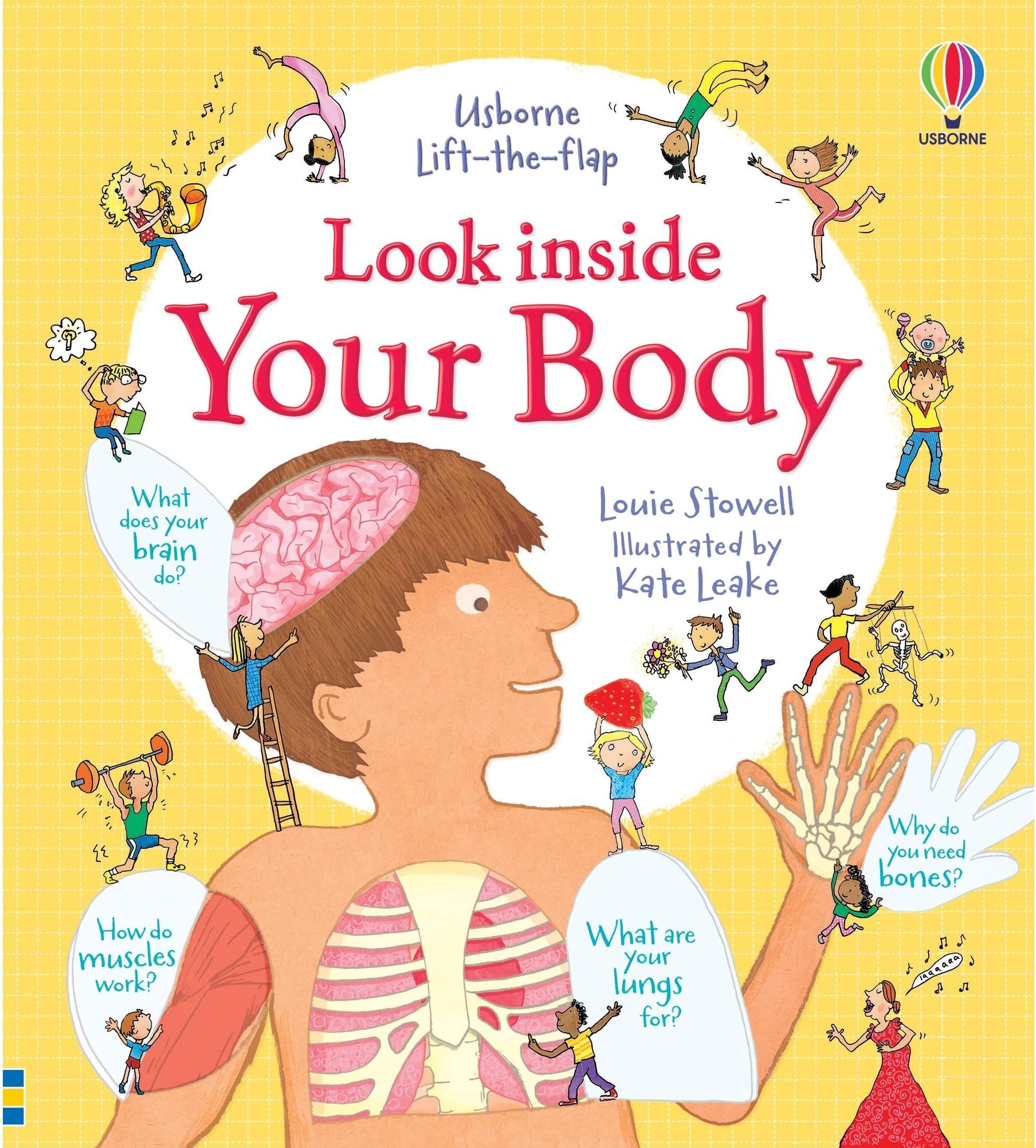Look Inside Your Body (Look Inside Board Books) - Usborne Lift the Flap Books