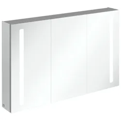 Villeroy & Boch My View 14 Spiegelschrank, mit LED- Beleuchtung vertikal, 1200x750x173mm, A4231200