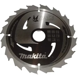 Makita Kreissägeblatt M-FORCE, 185 mm - 16 Zähne - 1,2 mm - FastCut - Holz - B-31968