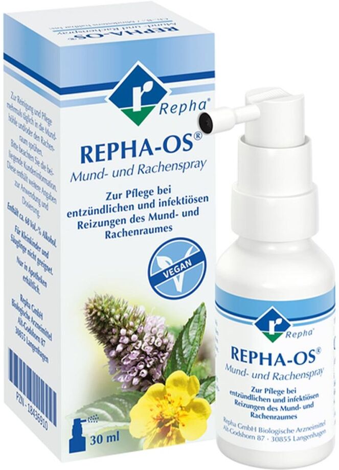 REPHA-OS Mund- & Rachenspray - Bei entzündlichen Reizungen