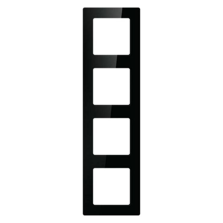 Avatto Quadruple frame socket N-TS10-Frame-B4 (black) (N-TS10-Frame-B4)