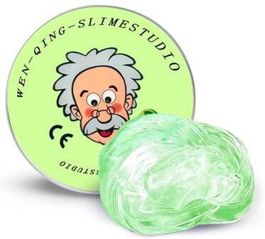 Perfect Picks Market Non Newtonian Stress Relief Putty Fidget Slime For Anxiety Relaxation And Sensory Play green