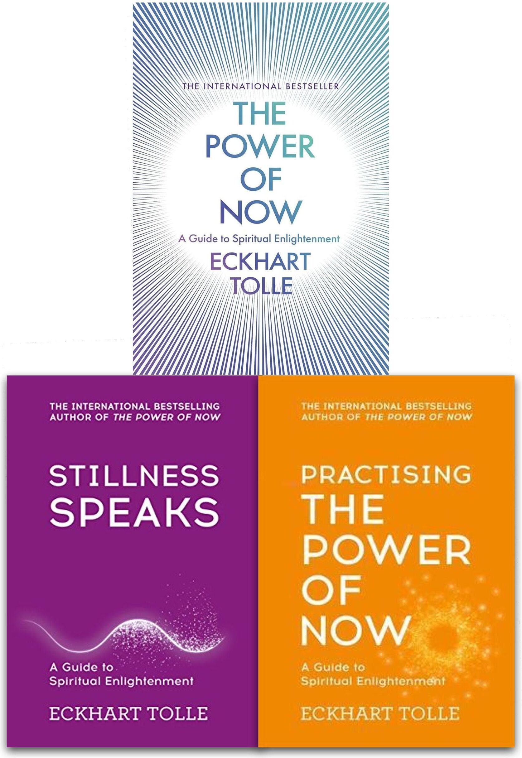 Yellow Kite Eckhart Tolle The Power Of Now Collection 3 Books Set The Power Of Now Stillness Speaks Practising..
