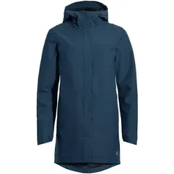 VAUDE Damen Cyclist padded Parka II, Größe 36 in Blau Blau
