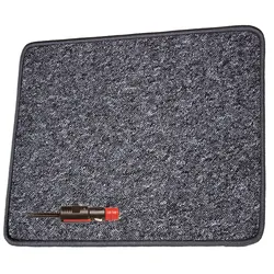 Pro Car Heizteppich 12 V 40 x 80 cm anthrazit