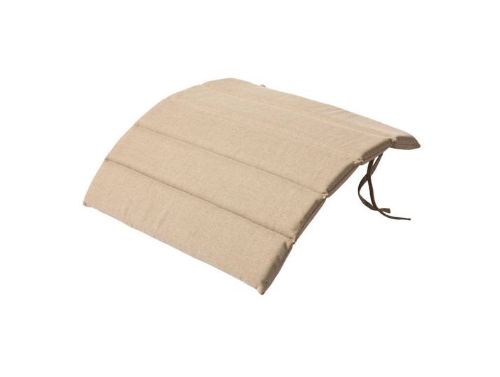 Gardenson Gartenhockerauflage, Sandfarben, Kunststoff, Füllung: Komfortschaum,Komfortschaum, 62x2x54 cm, pflegeleicht, Heimtextilien, Wohntextilien, Sitzkissen