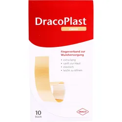 Dracoplast Fingerstrips 12x2cm Elastic 10 ST