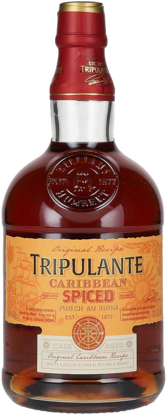 Tripulante Caribbean Spiced 34% Vol. 0,7l