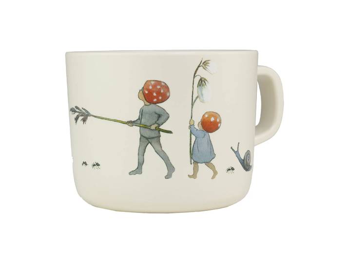 Rätt Start Tasse Elsa Beskow Tomtebobarnen 25 cl Blanc